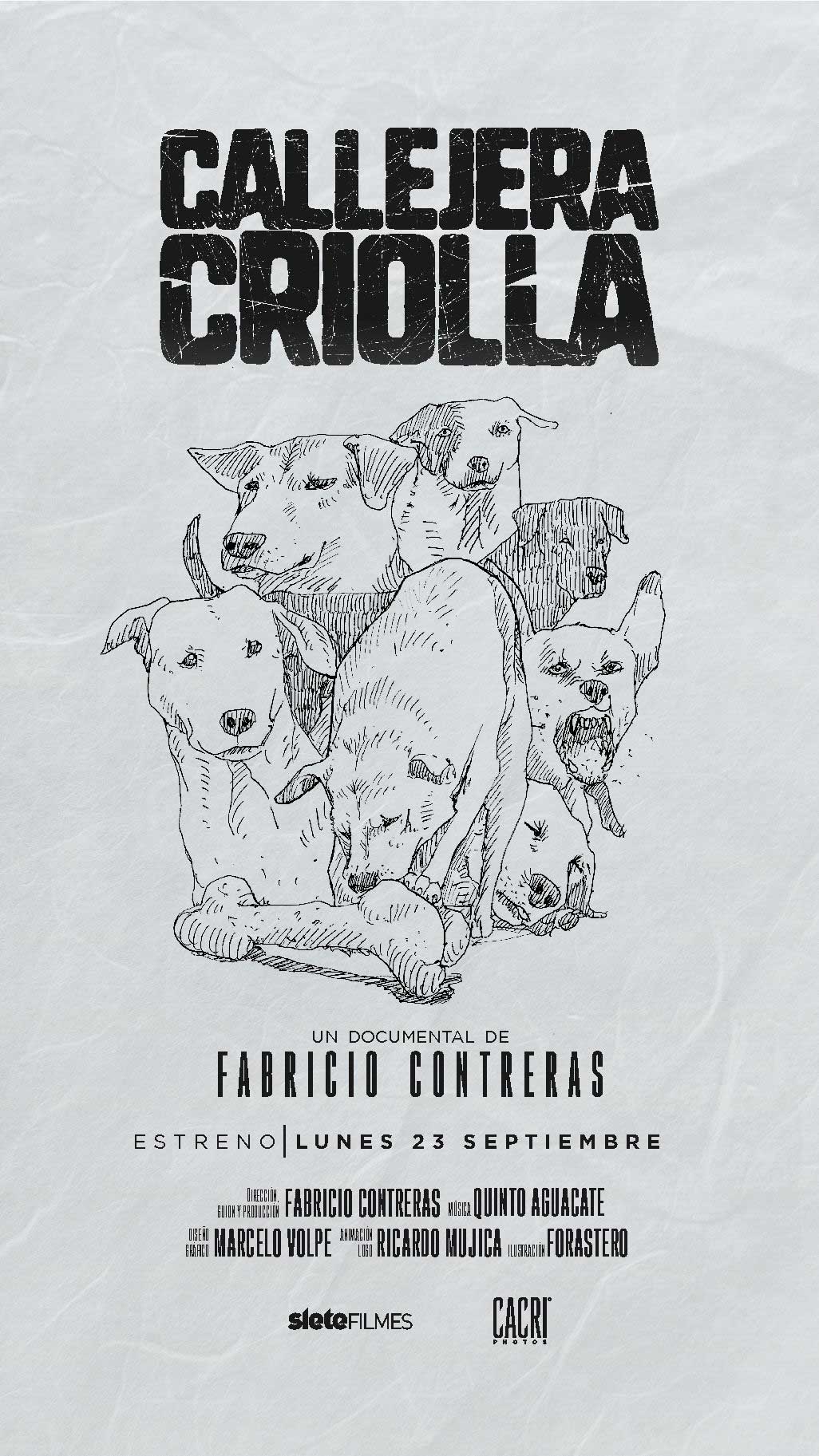 Póster Callejera Criolla